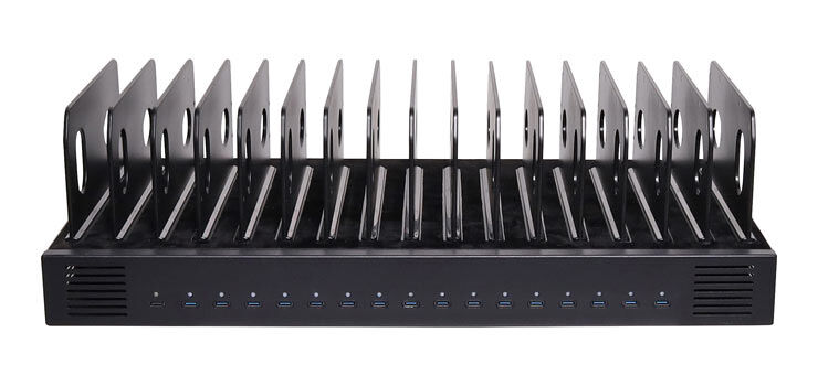 PowerTran - 16 Port 1000W USB Type-C PD Charging Station