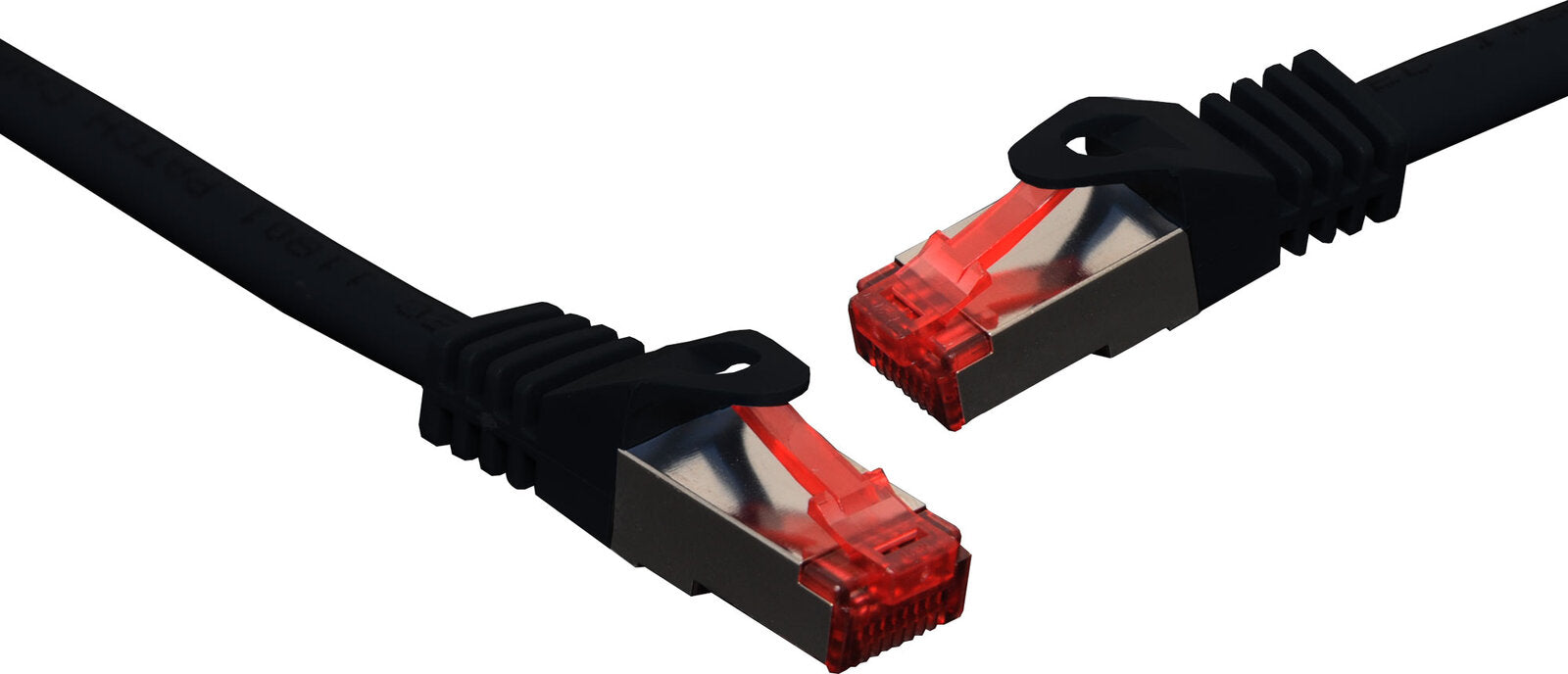 Dynalink Black 15m Cat6a SSTP Ethernet Patch Cable