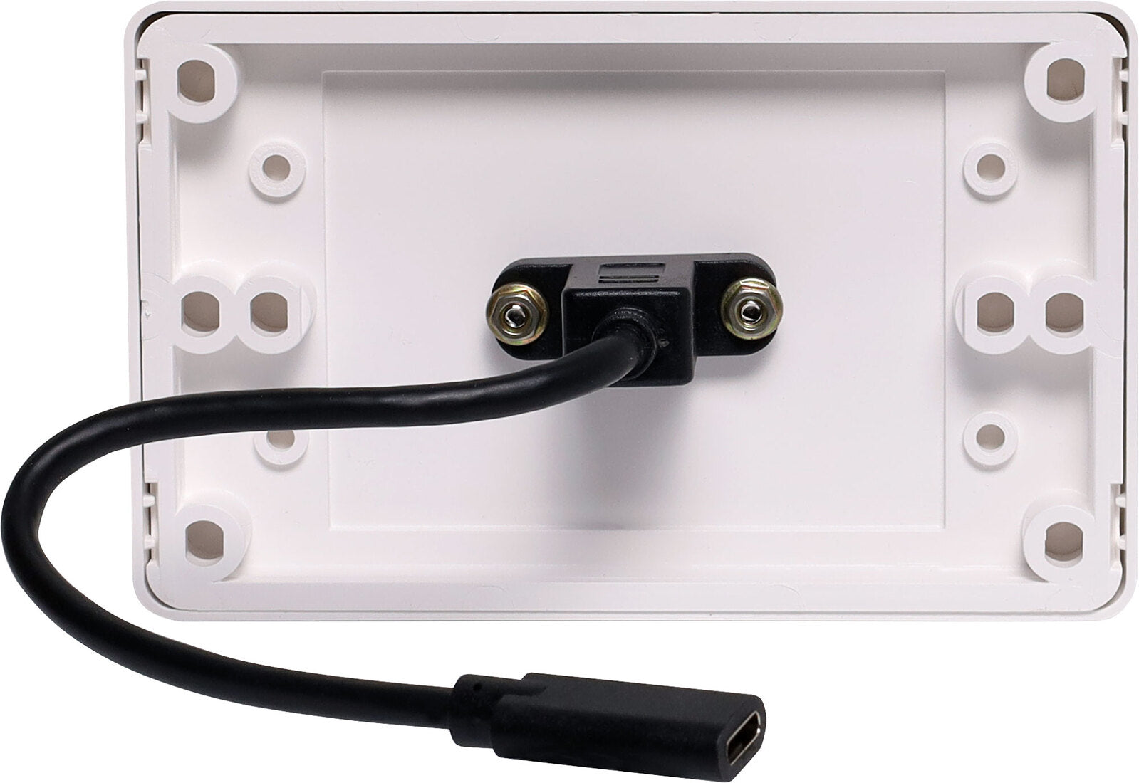 Dynalink USB C Wallplate With USB C Socket Flylead