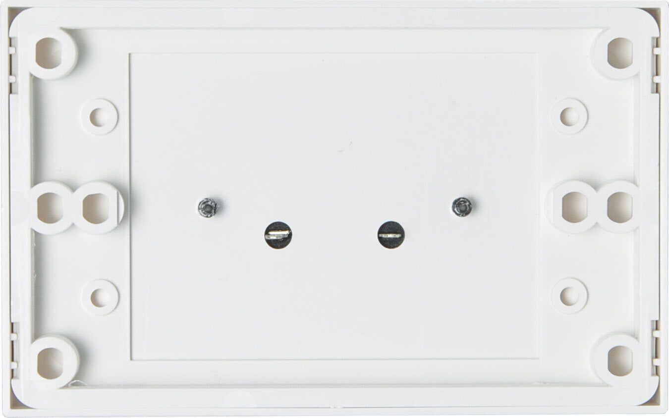 Dynalink Single Spring Terminal Speaker Wallplate