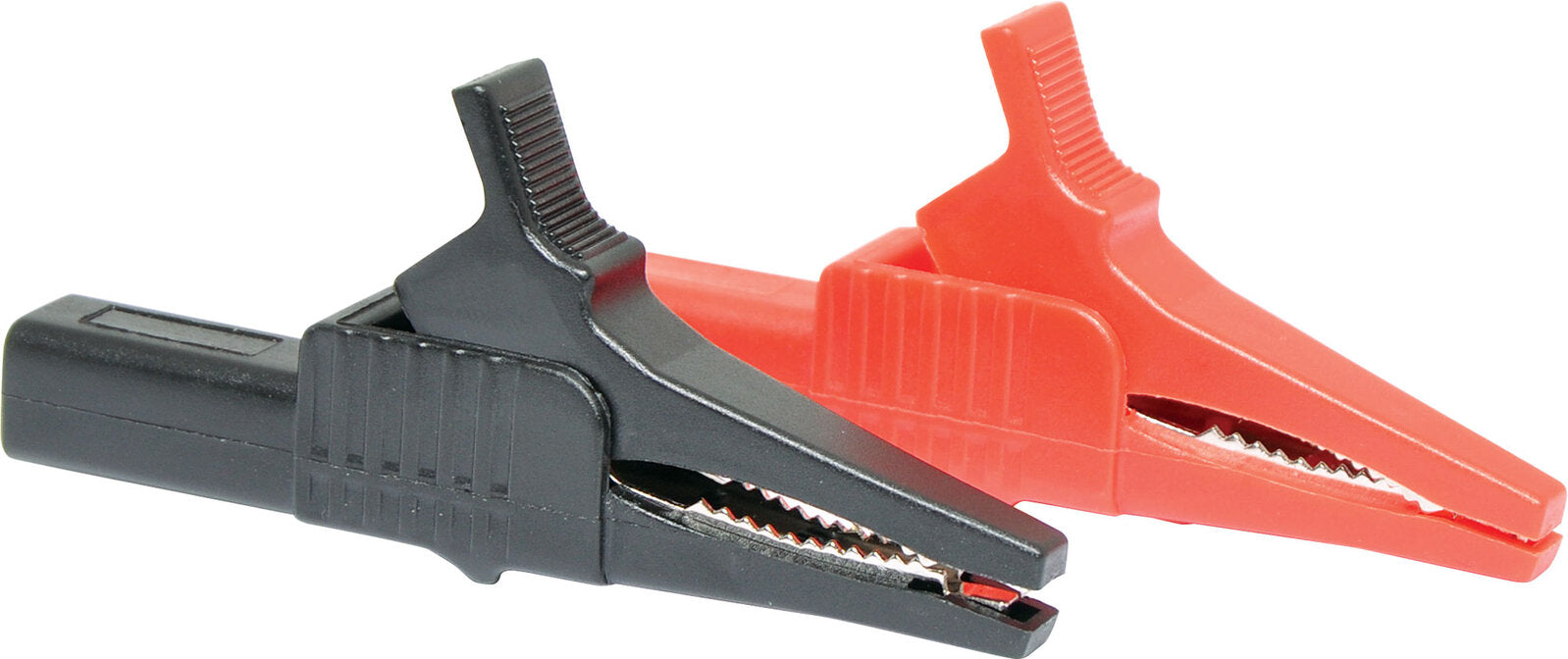 Altronics Pair of Red and Black Banana Plug Crocodile Clips