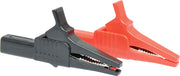 Altronics Pair of Red and Black Banana Plug Crocodile Clips