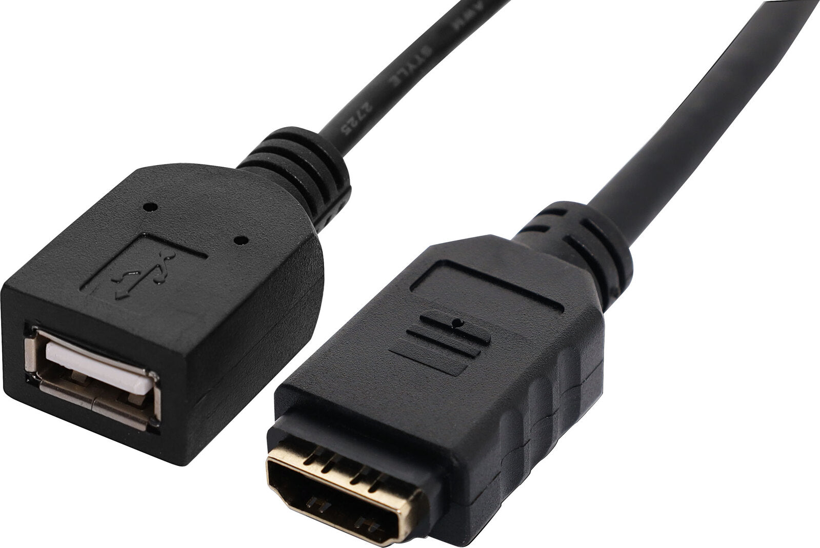 Altronics HDMI USB A Vertical Wallplate With Flyleads - Clipsal Pro