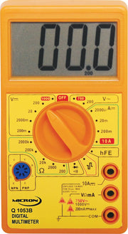 Micron 19 Range Digital Multimeter With Transistor Test