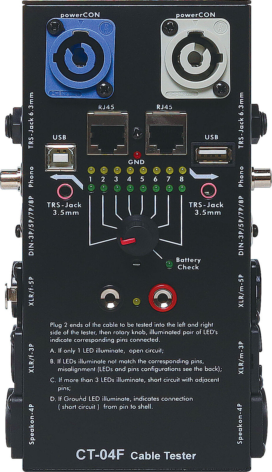 Altronics Audio/Video Cable Tester 13 Way