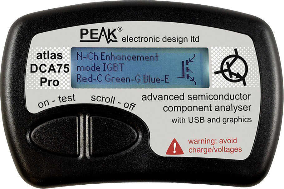 Peak USB Graphical Semiconductor Component Analyser