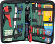 Micron 20 Piece Electronic Tool Kit With Soldering Iron