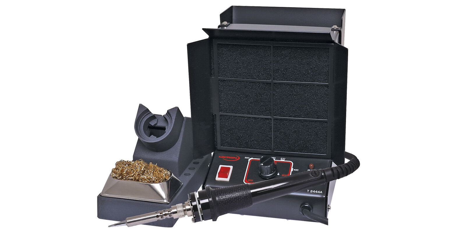 Micron 60W Soldering Iron + Fume Extractor 240V - Metal