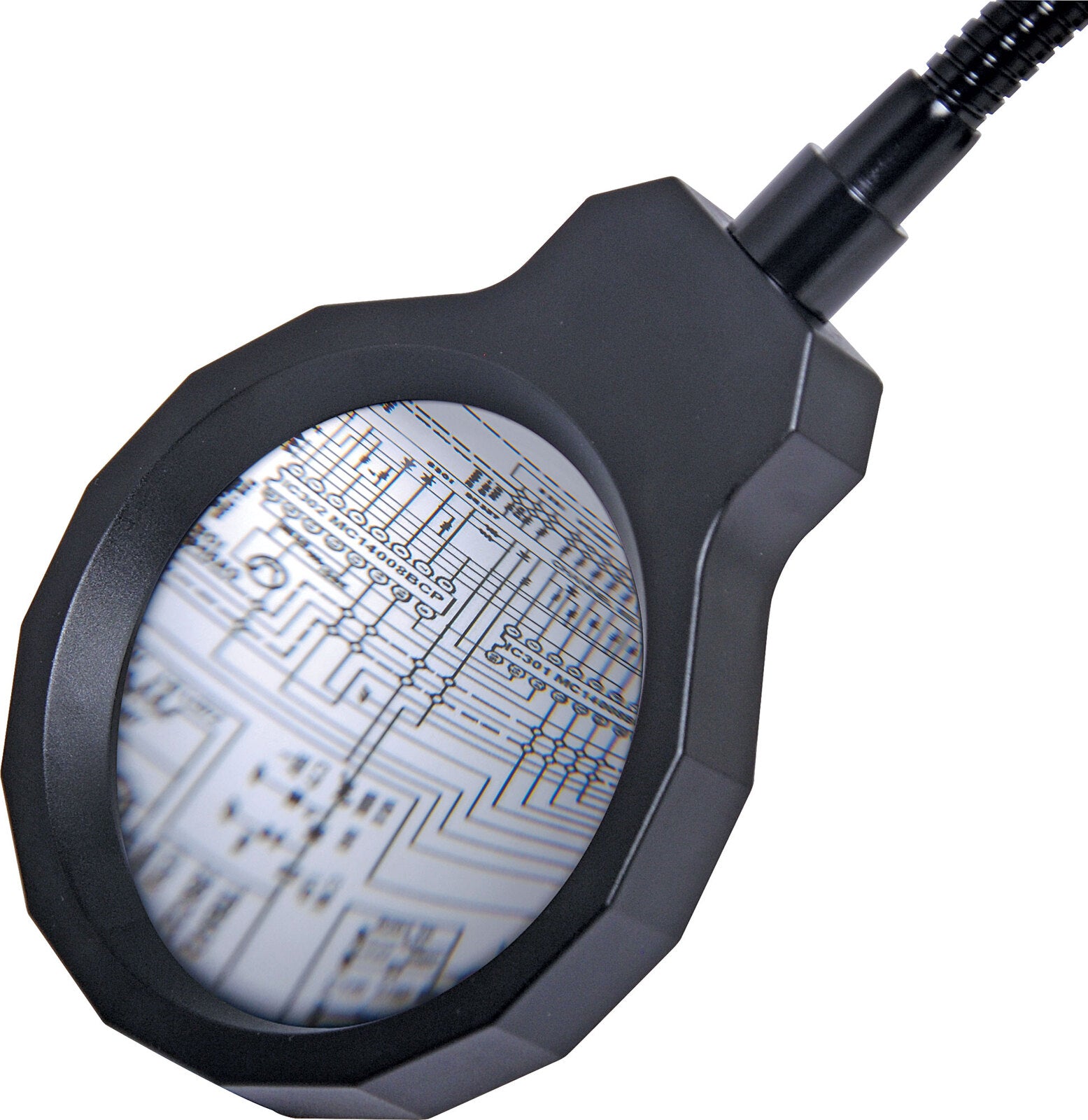 Inspect-A-Gadget USB LED Magnifying Lamp 90mm 20 Dioptre