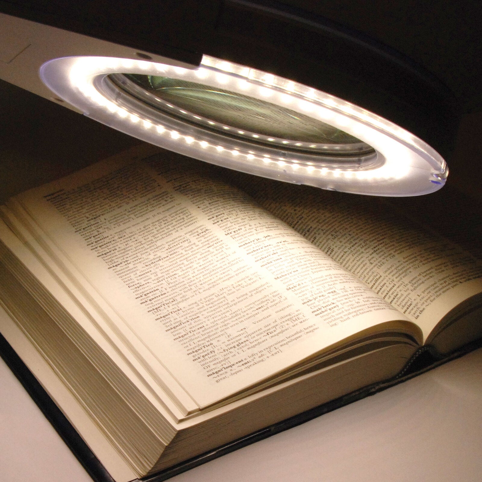 Inspect-A-Gadget LED Desk Mount Magnifying Lamp 130mm 5 Diopter