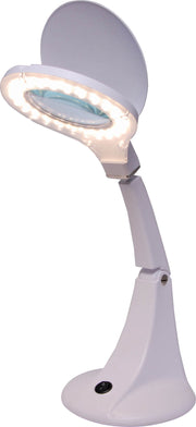 Inspect-A-Gadget LED Desk Mount Magnifying Lamp 95mm 3 Diopter