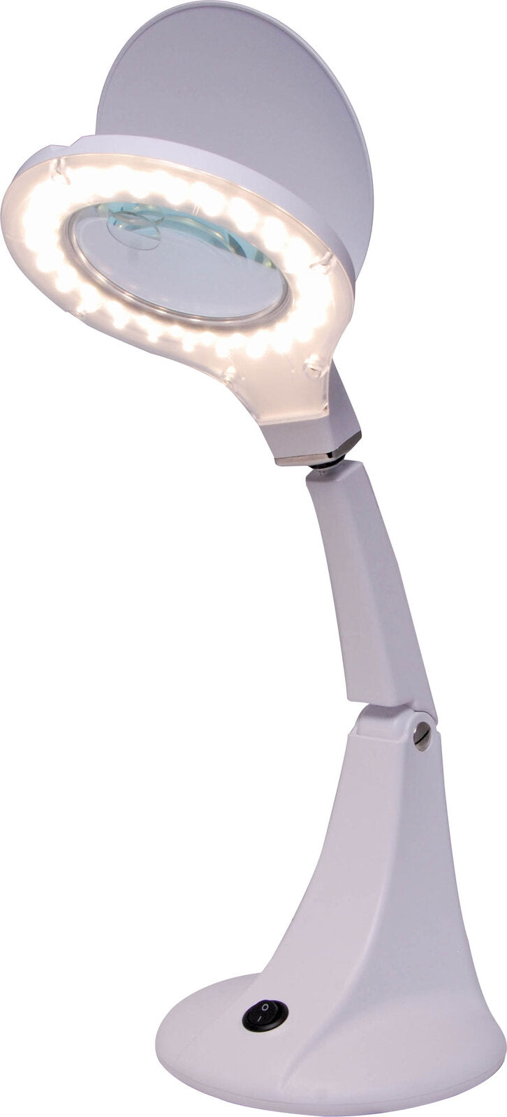 Inspect-A-Gadget LED Desk Mount Magnifying Lamp 95mm 5 Diopter
