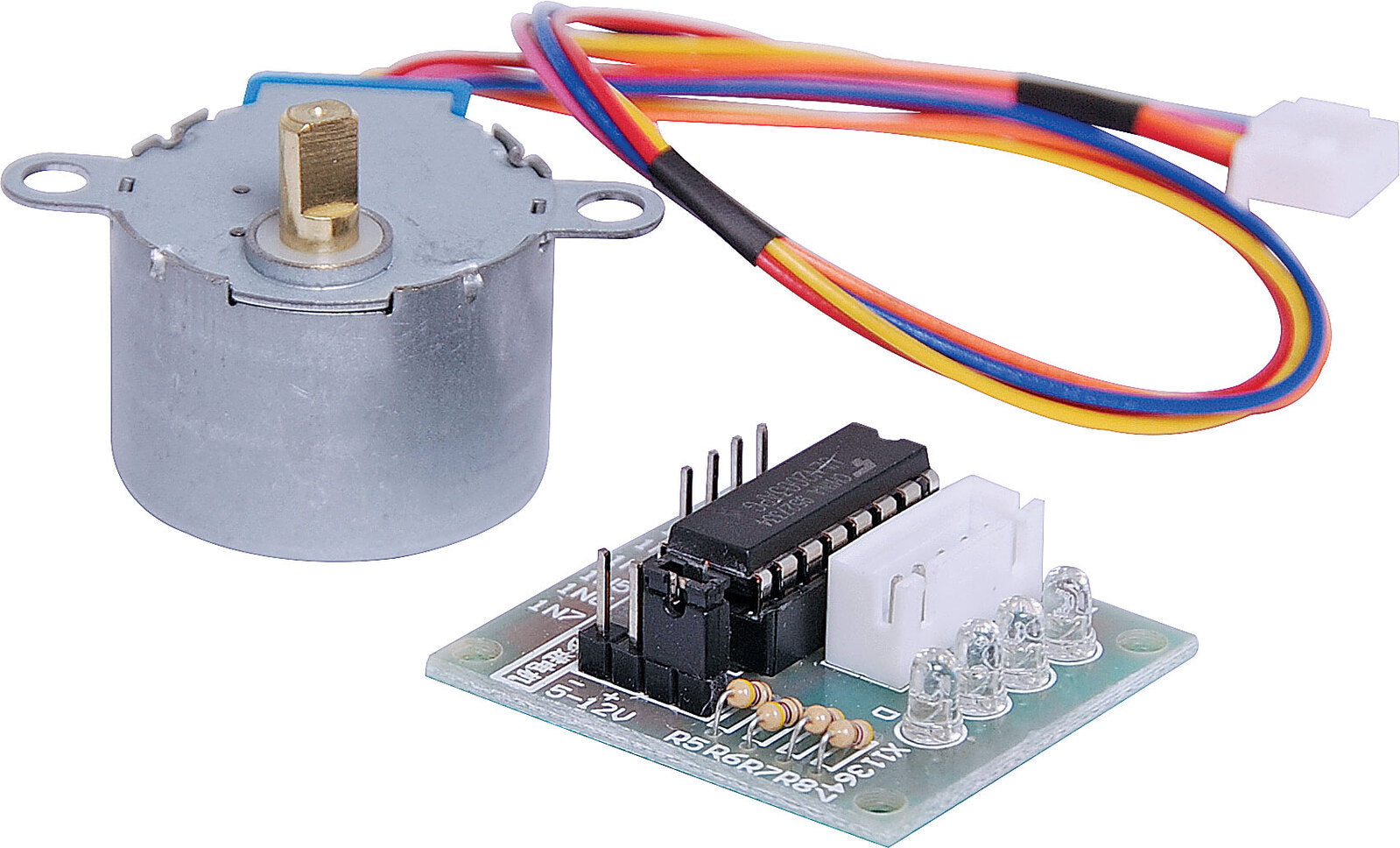 Funduino 5V DC Stepper Motor And ULN2003 Control Board