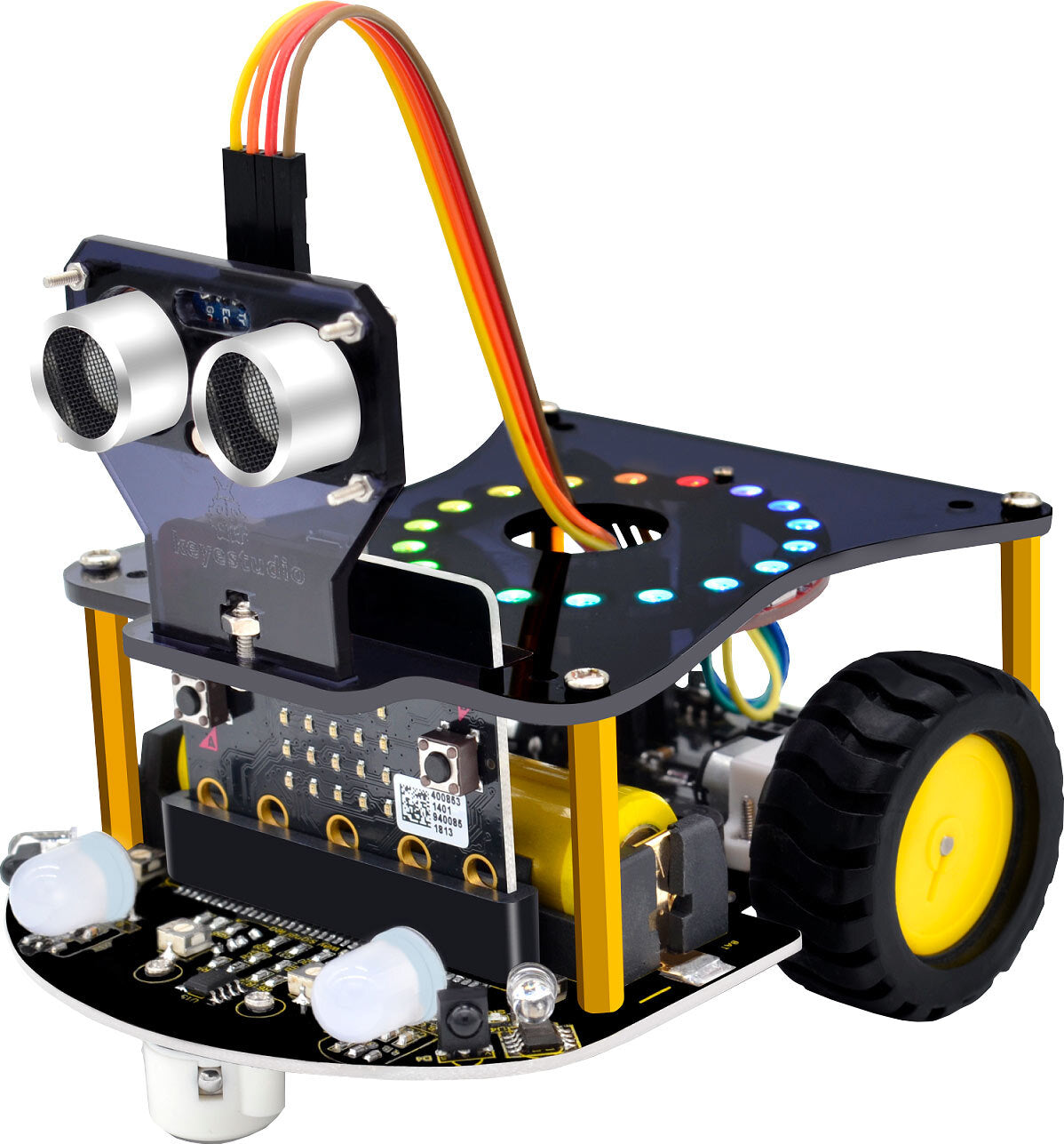 Micro:bit STEM Mini Smart Robot Car V2.0