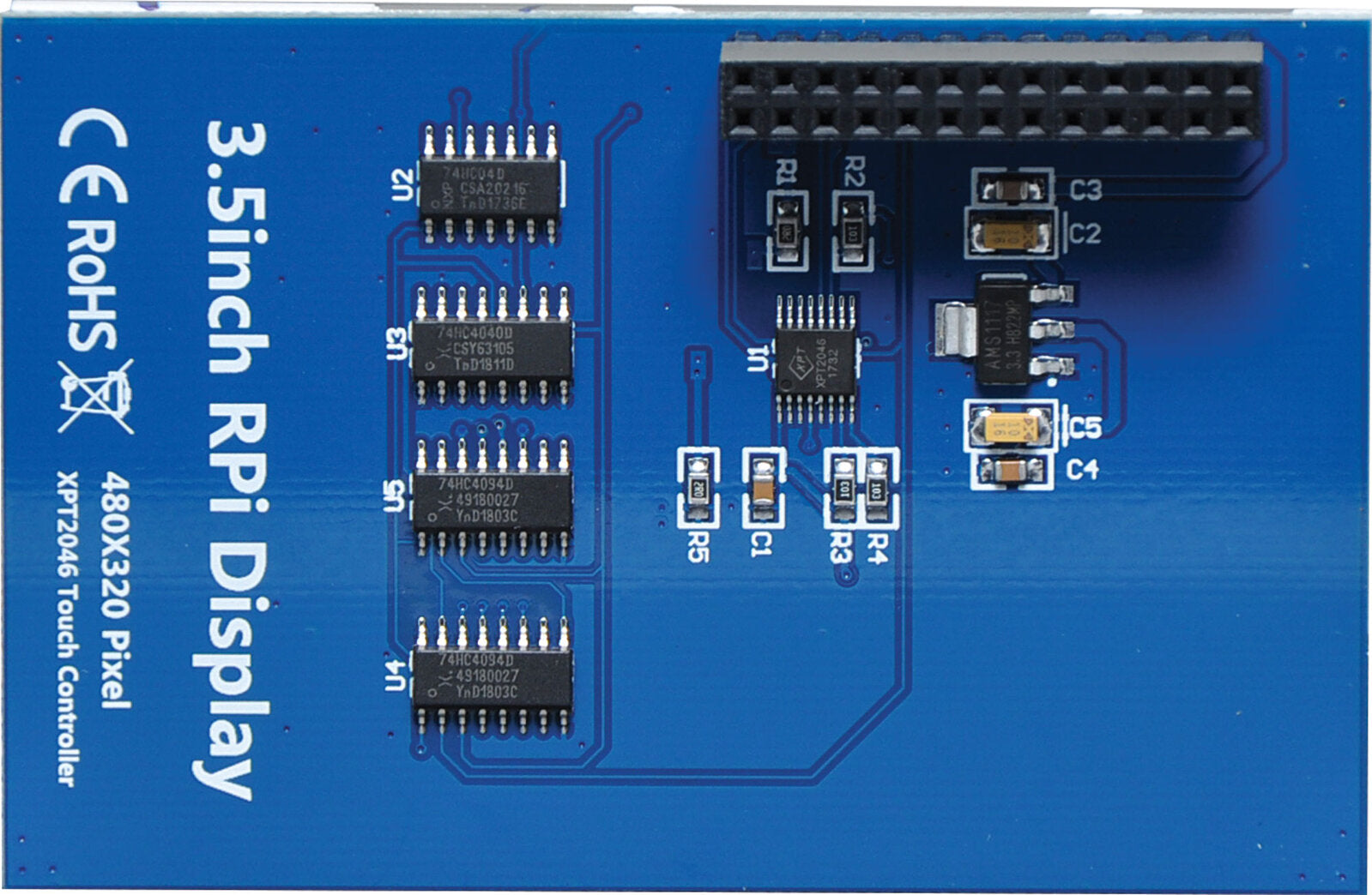 Altronics 3.5” LCD TFT Touchscreen For Raspberry Pi