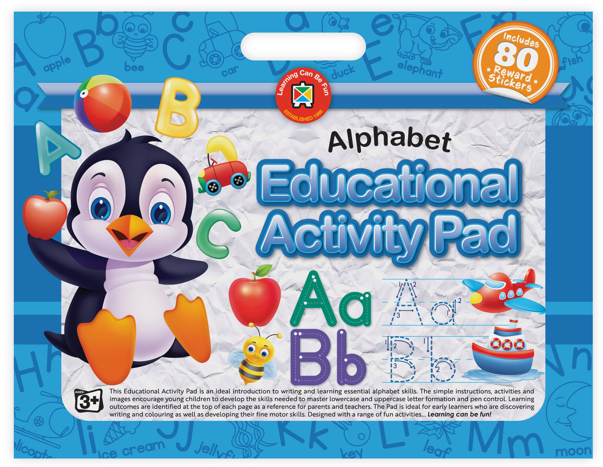 Educational Activity Pad Alphabet