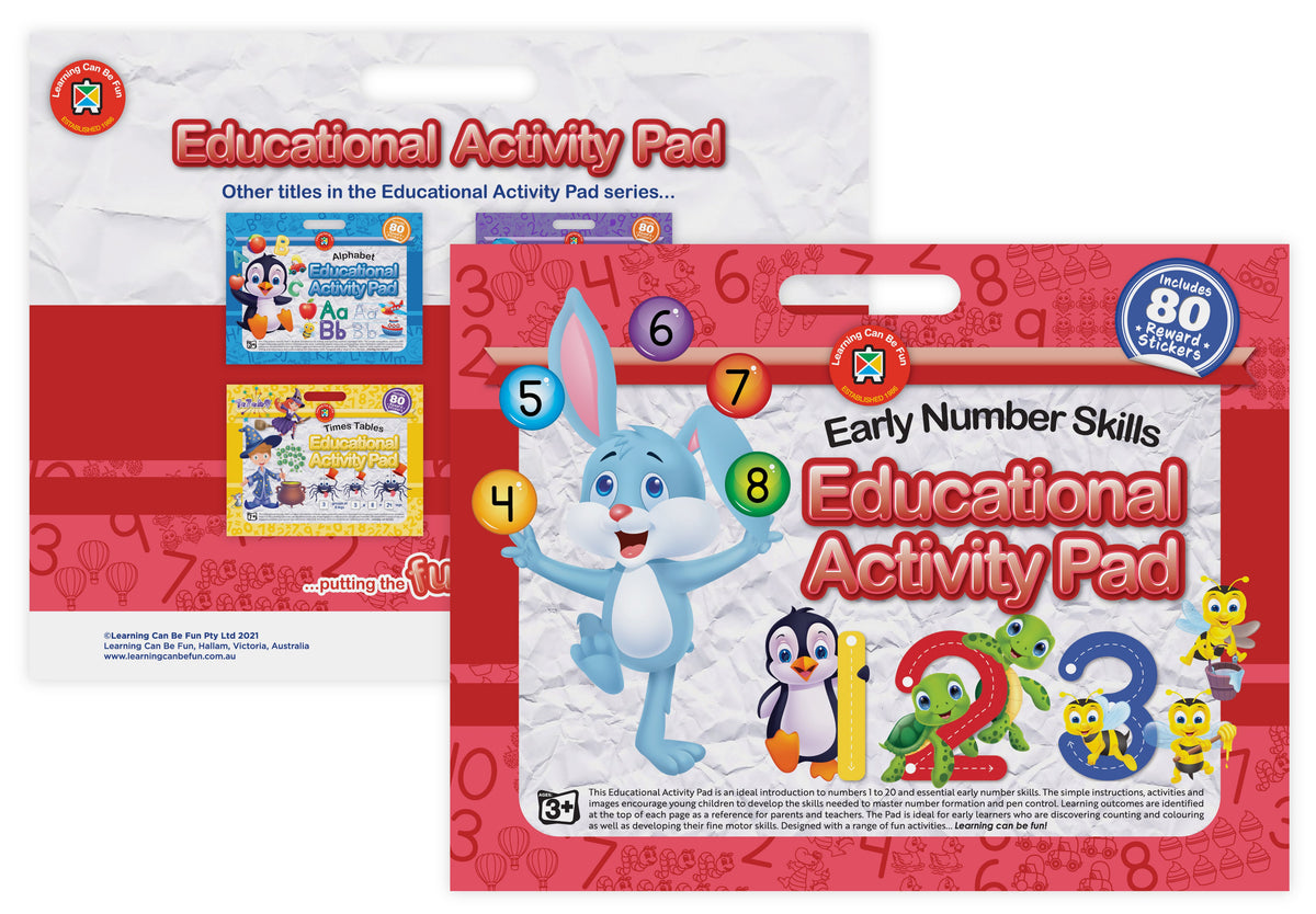 Educational Activity Pad Early Numbers - view 3