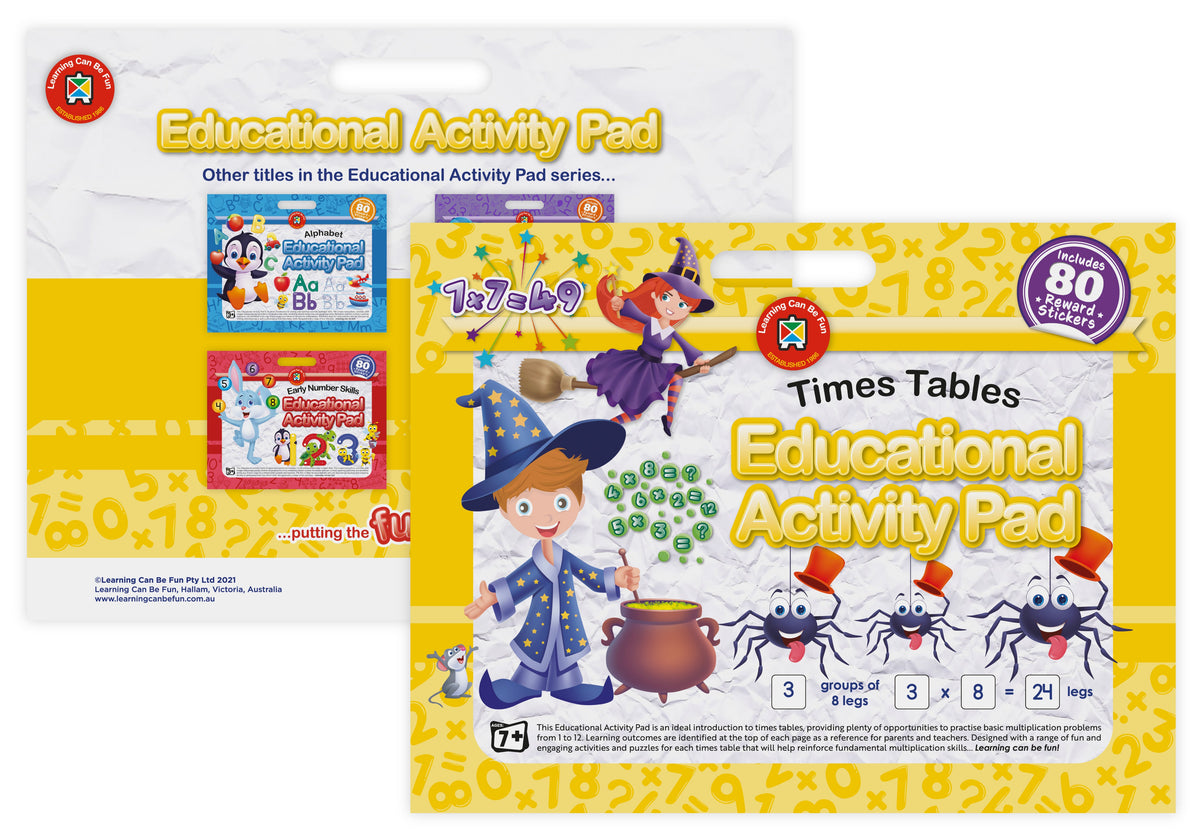 Educational Activity Pad - Times Tables - view 3