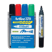 Artline 370 Flipchart Marker 2mm Bullet Assorted Wlt4