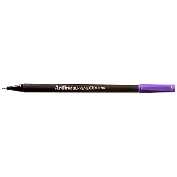 Artline Supreme Fineliner Pens (0.4mm) - Pack of 12: Purple