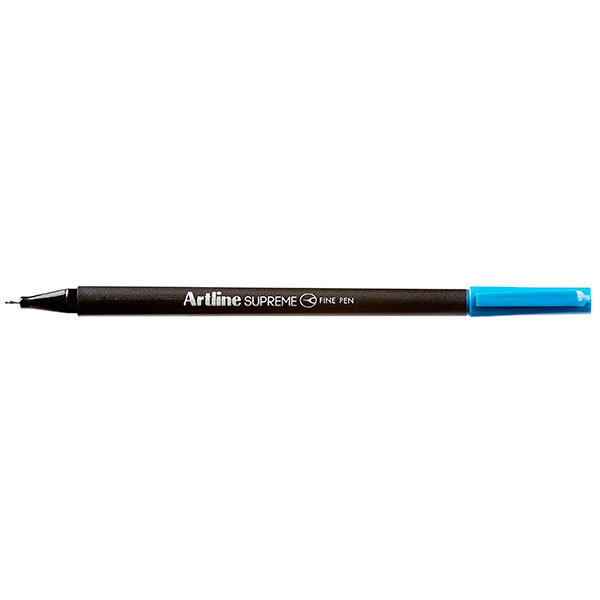 Artline Supreme Fineliner Pens (0.4mm) - Pack of 12: Sky Blue
