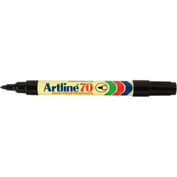 Artline Permanent Markers 70 1.5mm Bullet Nib (Pack of 12)