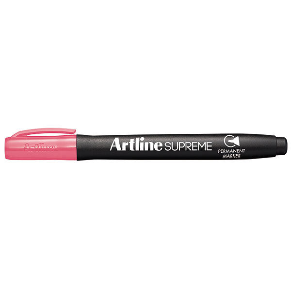 Artline Supreme - Permanent Markers (Pack of 12): Pink