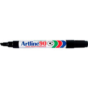 Artline Marker 90 - 5mm Permanent (Chisel Nib): Black (Single)