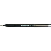 Artline Pen 200 - 0.4mm Fineline: Black (Single)