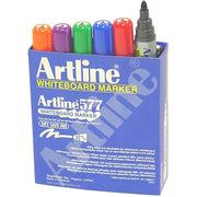 Artline Whiteboard Markers 577 2mm Bullet Nib (Pack of 12)