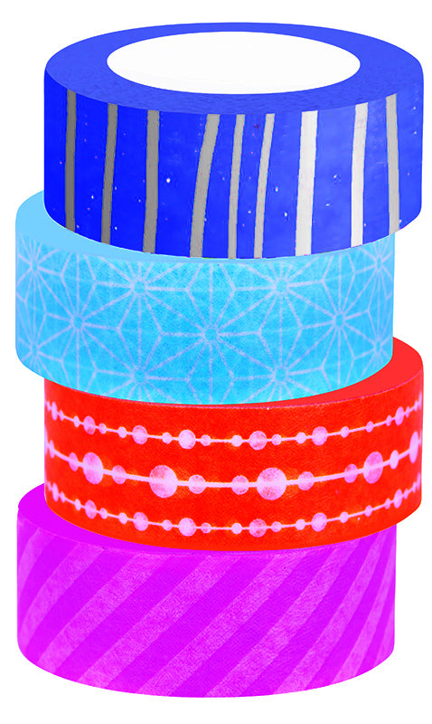 Washi Tape - Assorted (Pack of 8)