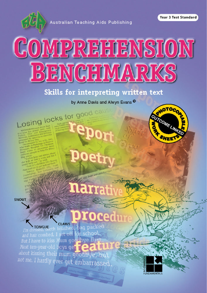 Comprehension Benchmarks - Year 3 Test Standard