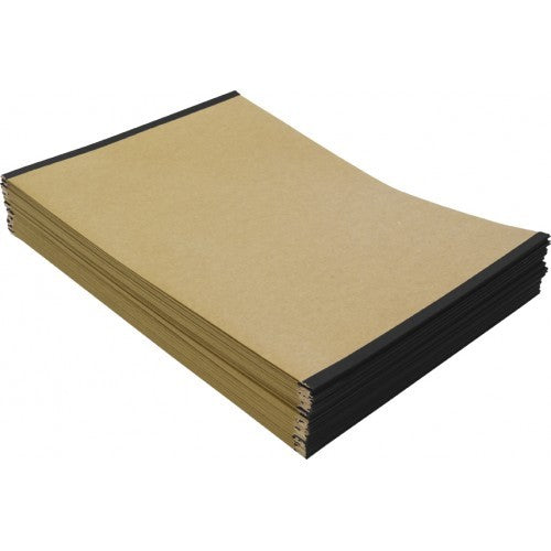 Austpaper Document Folio - A3 Kraft Brown (Box 50)