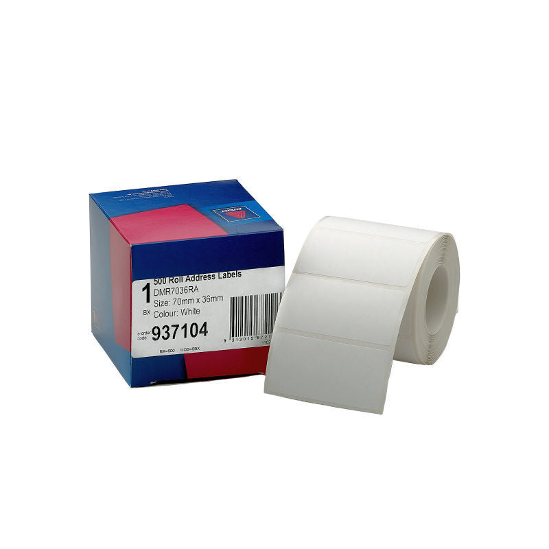 Avery Dispenser Address 70X36 Roll of 500