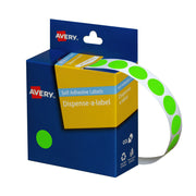 Avery Dispenser 14mm Green Roll700