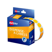 Avery Dispenser Dot 14mm Orange - Pack of 700 (Box of 5)