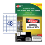 Avery Lsr Label Heavy Duty L4778 48Up (Pack of 25)