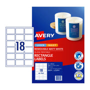 Avery Lbl Rem Matt L7017REV 18Up