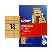 Avery Lbl Rect Brn L7110 (Pack of 270)