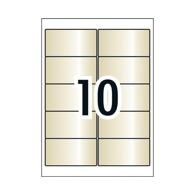 Avery LsrLbl L7113 8mm 10Up (Pack of 10)