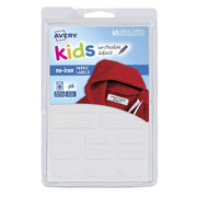Avery Kids - No-Iron Fabric Labels - 45 Pack