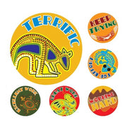 Avery Merit Stickers: Aussie Art - 30mm (Pack of 96)