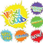 Avery Merit Stickers: Paint Splats - 30mm (Pack of 96)