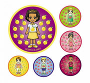 Avery Scratch and Sniff Merit Stickers: Characters - 72 Stickers