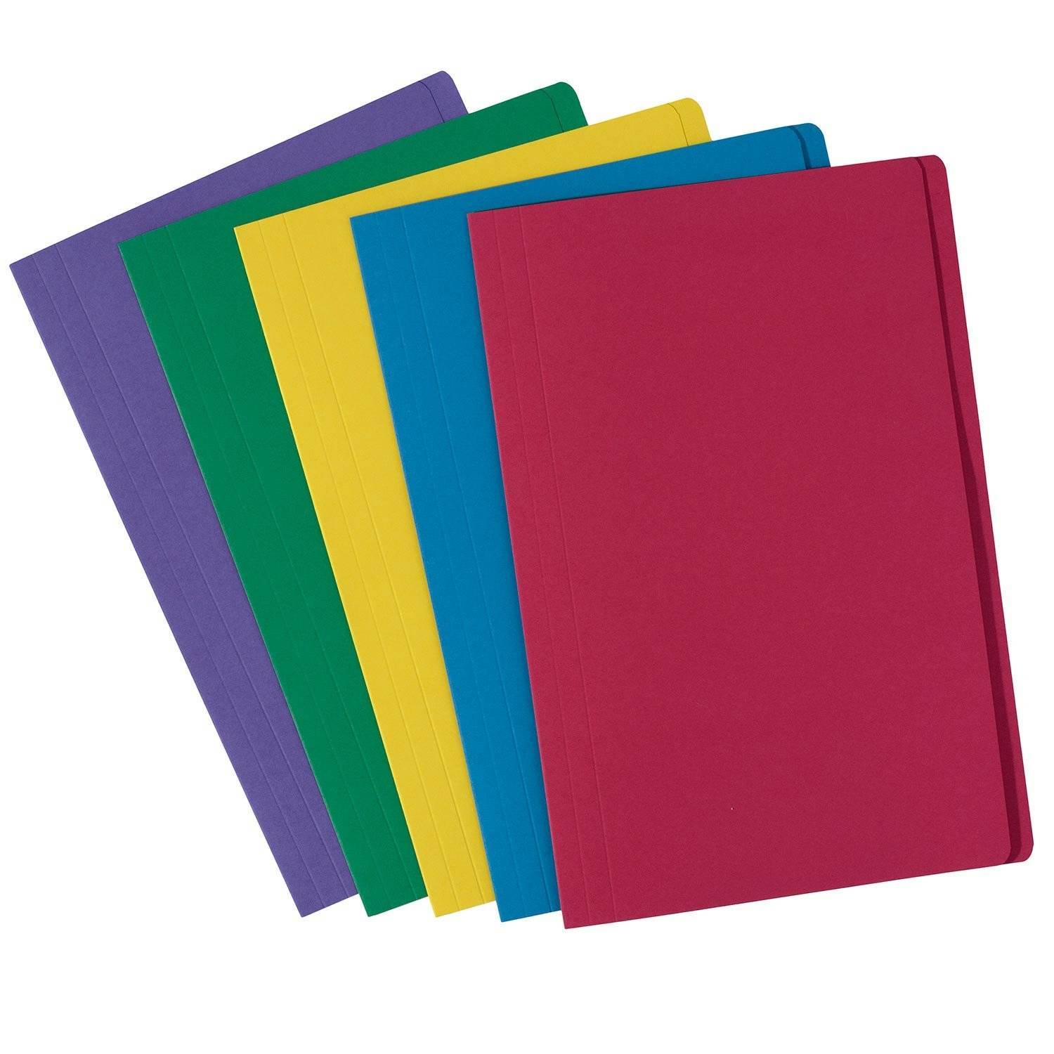 Avery Manilla Folders - Foolscap: Assorted Colours (Pack of 20)
