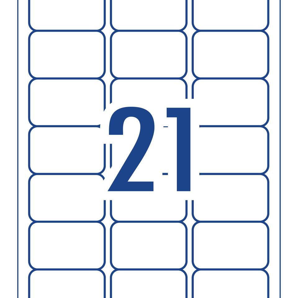 Avery Address Labels: White