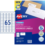 Avery Mini Mailing Labels - White (25 Sheets)