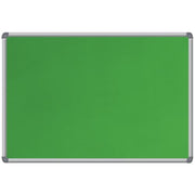 Visionchart Velour Pinboard 1800 x 1200mm Standard Frame Assorted Colour (Special Order)