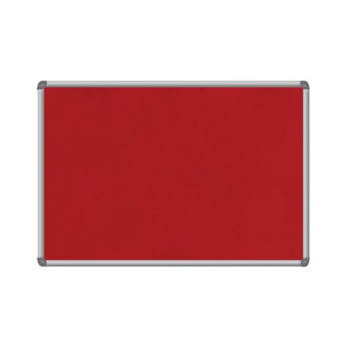 Visionchart Velour Pinboard 900 x 600mm Standard Frame Assorted Colour (Special Order)