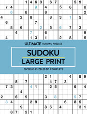 Large Print Puzzle - Sudoku
